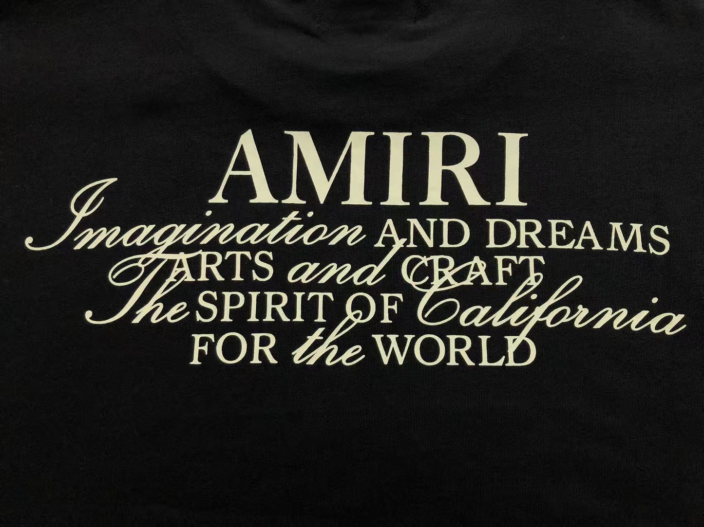 Camiseta AMIRI Dreams Script Back