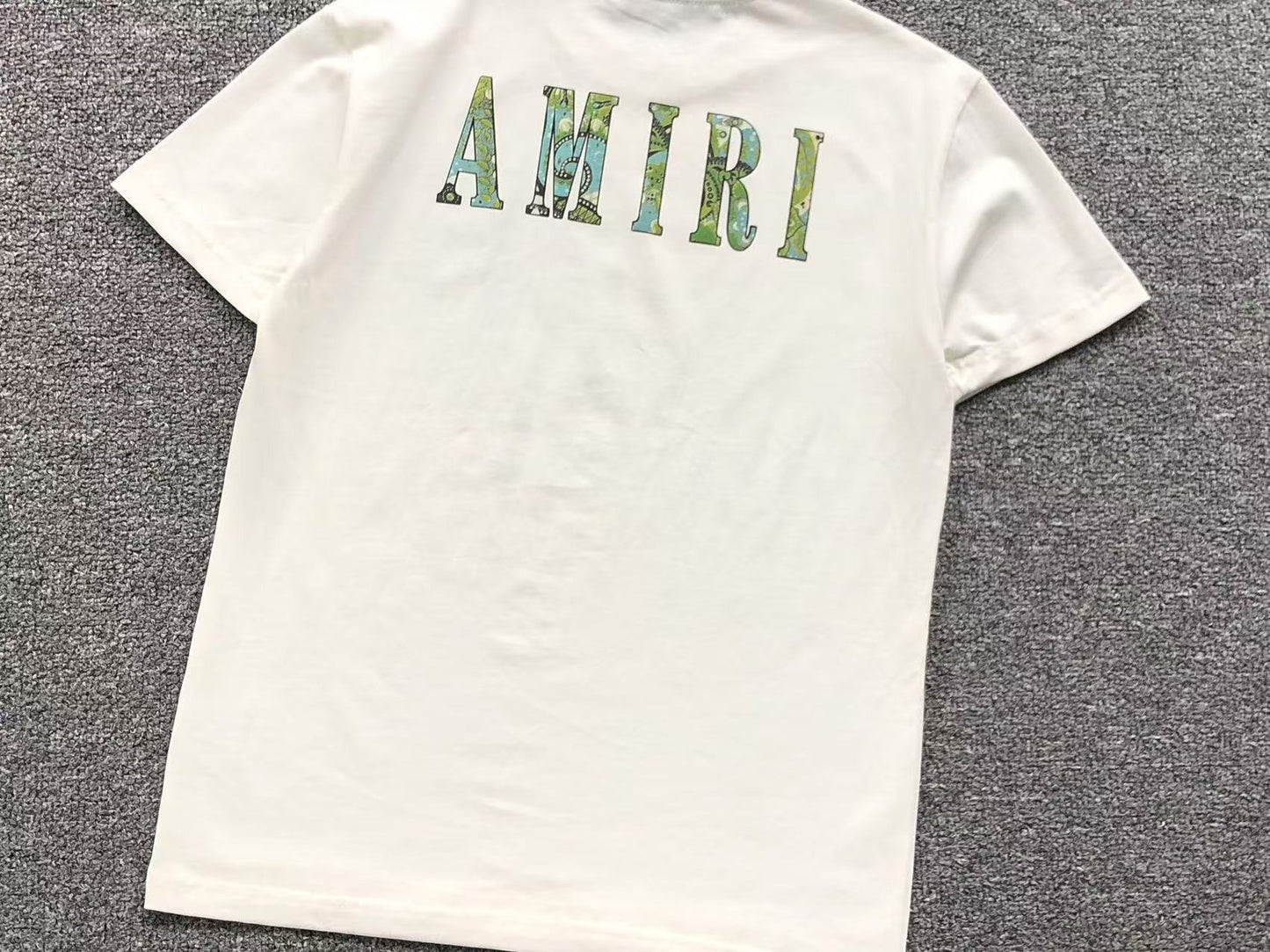 Camiseta AMIRI Emerald Monogram