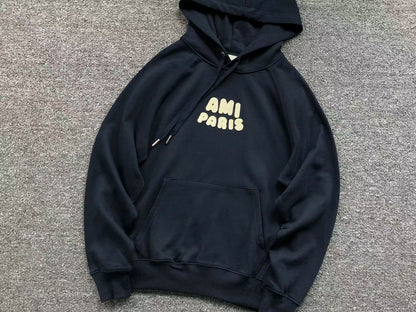 Moletom AMI Paris Logo Puffy