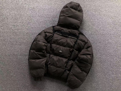 Jaqueta ALO puffer com capuz Feminino