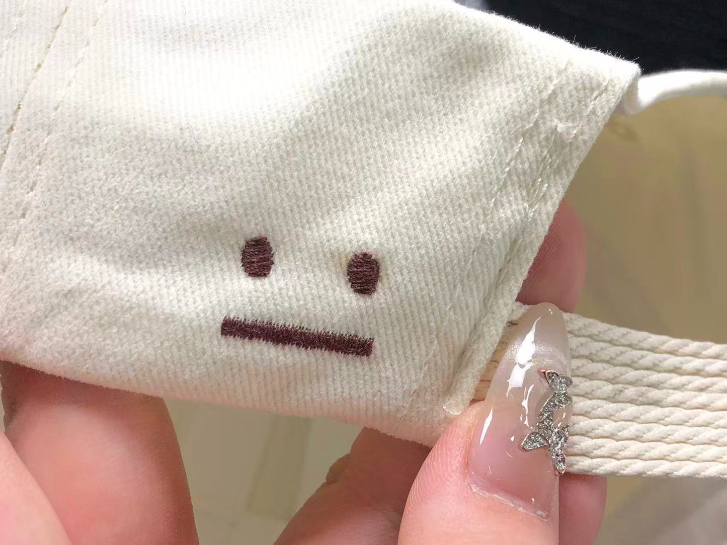 Boné Acne Studios Face Patch