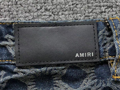Calça AMIRI Monogram Cargo Denim
