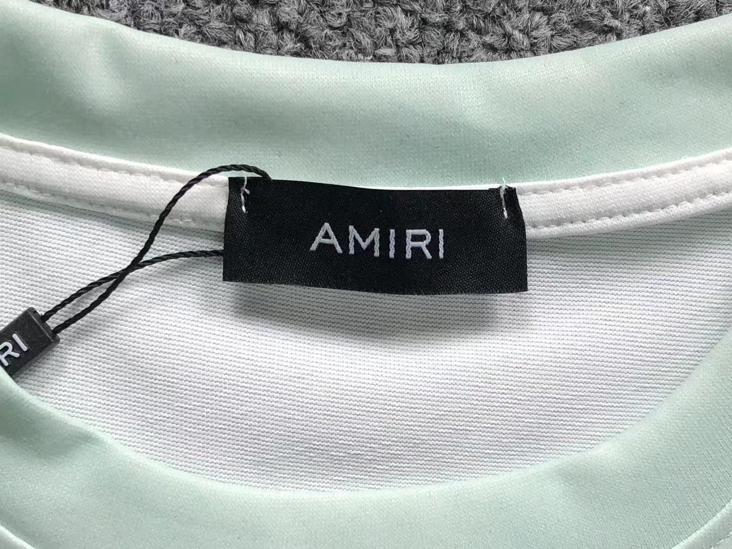 Camiseta AMIRI Emerald Fade Logo