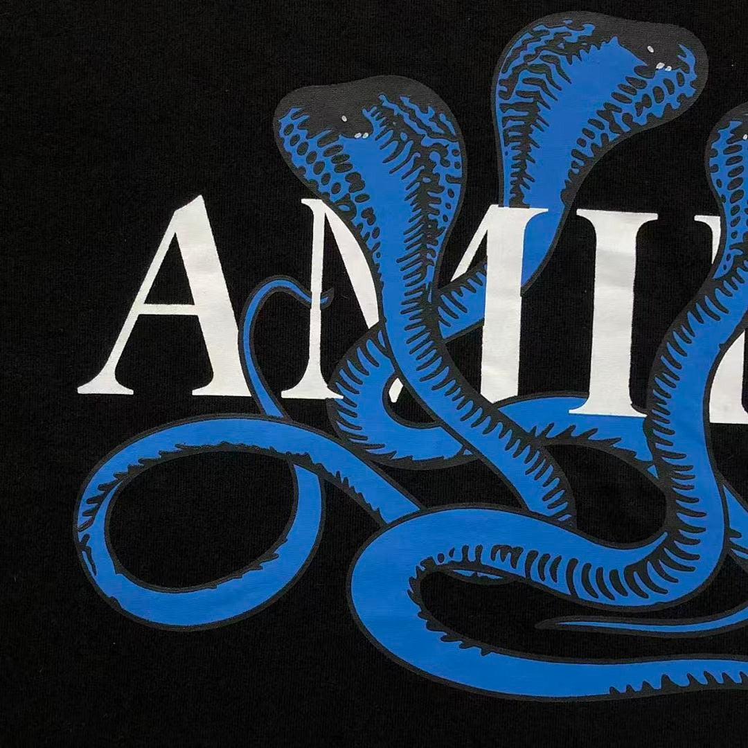 Camiseta AMIRI Blue Serpen