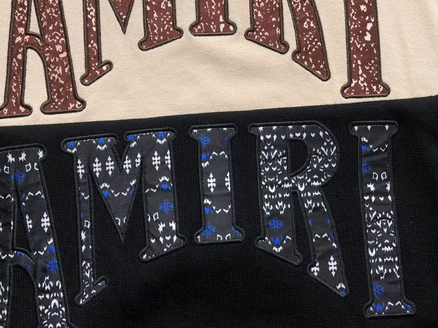 Suéter AMIRI Textured Logo