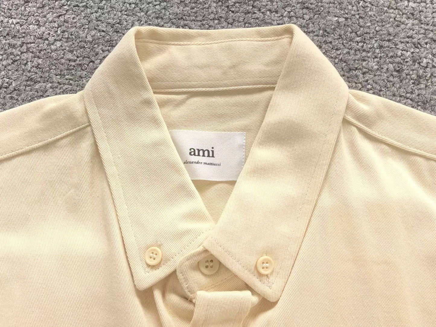 Camisa AMI Paris Statement Heart