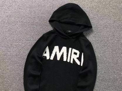 Suéter AMIRI Brush Logo Knit