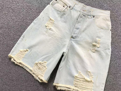 Shorts Acne Studios Jeans Vintage Ripped Denim