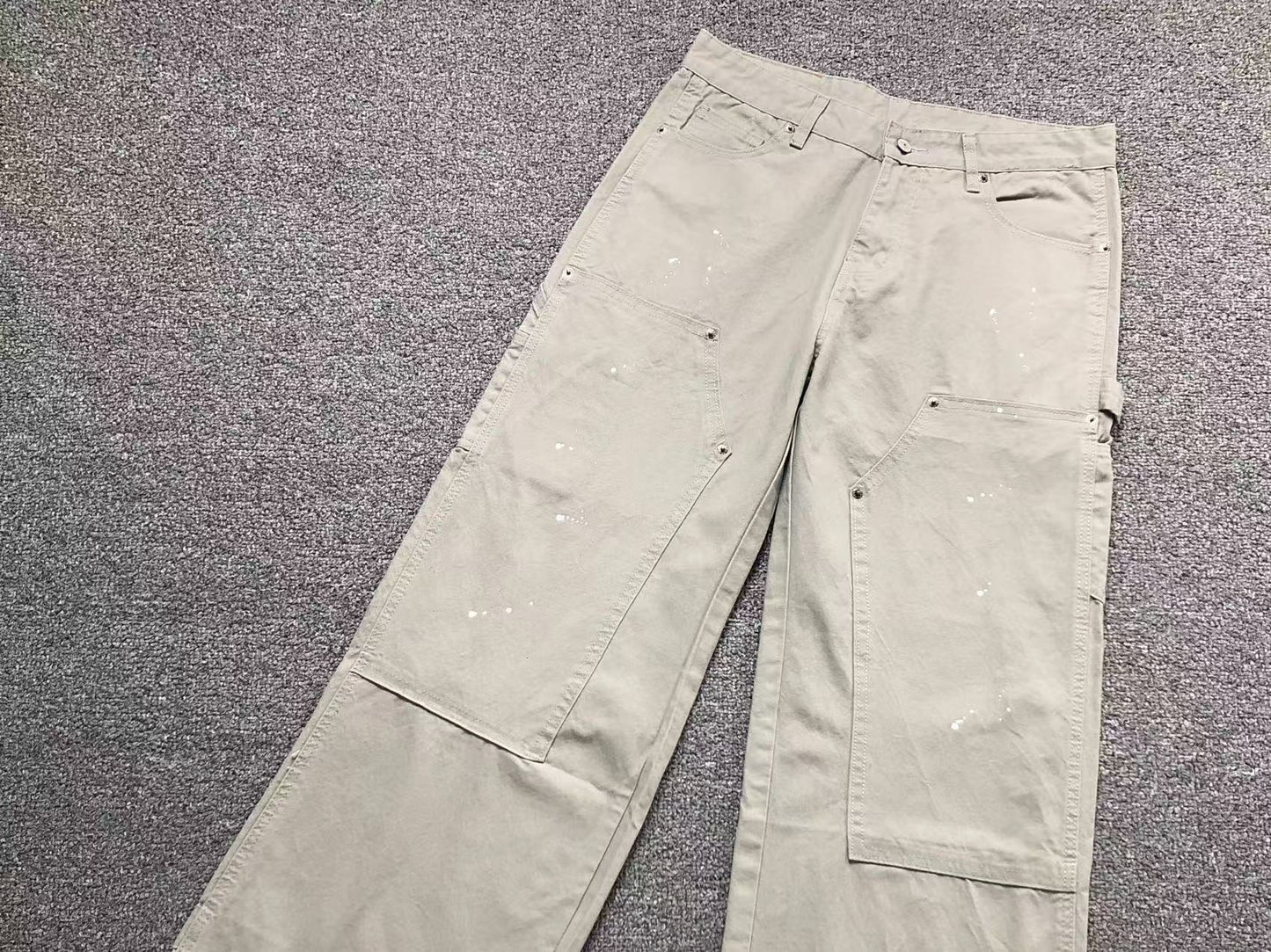 Calça Acne Studios Neutral Tone Work Pants