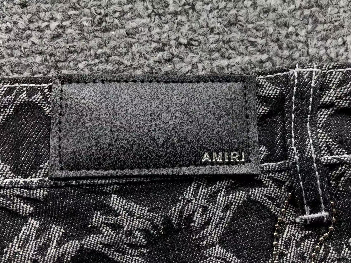 Calça AMIRI Monogram Cargo Denim