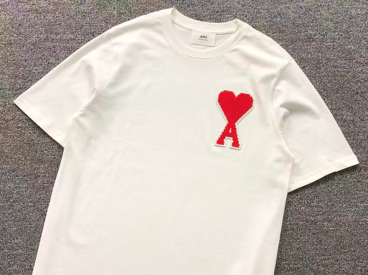 Camiseta AMI Paris Big Heart Logo Classic