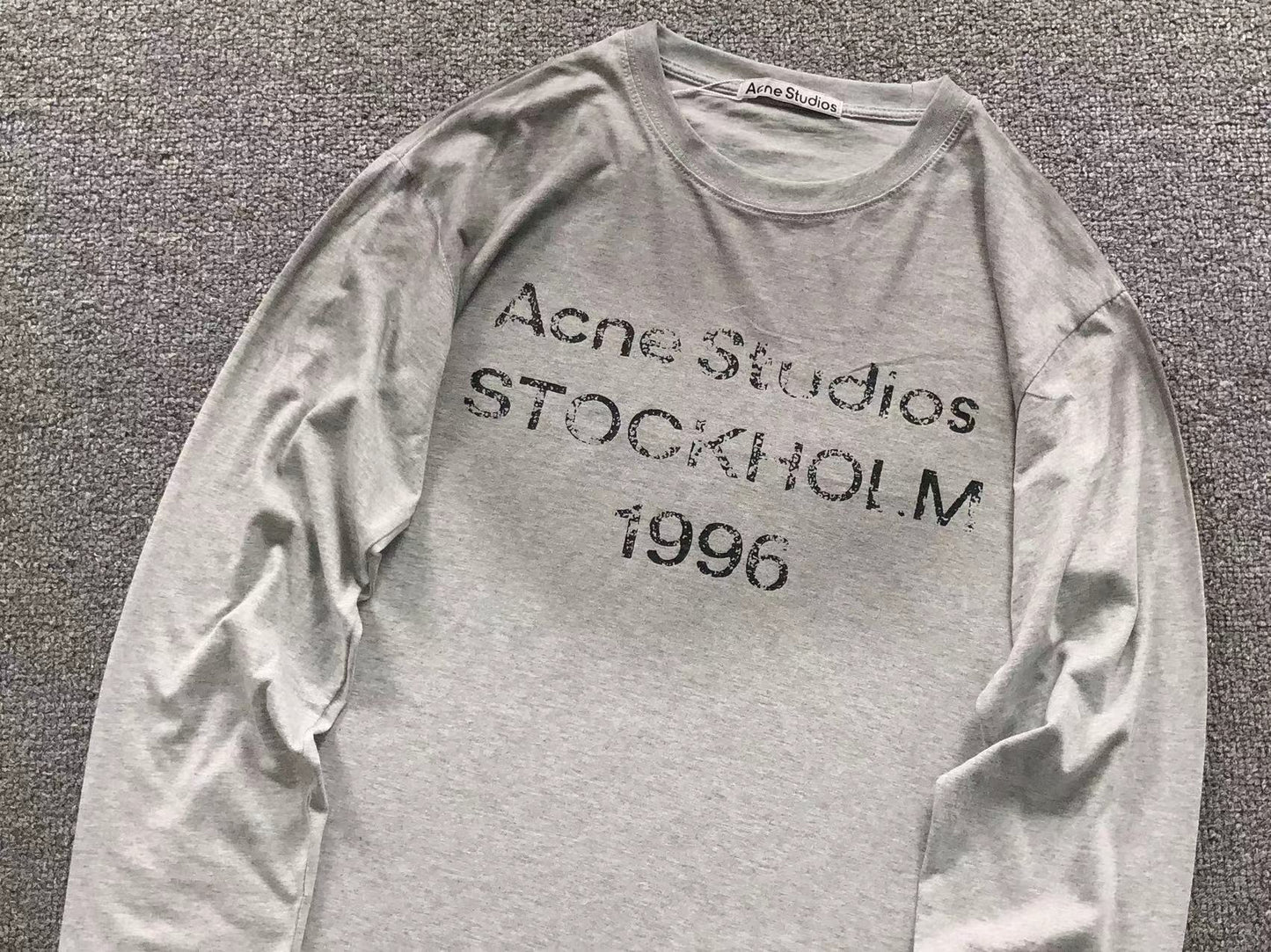 Camiseta Acne Studios Stockholm 1996 Thermal Long Sleeve