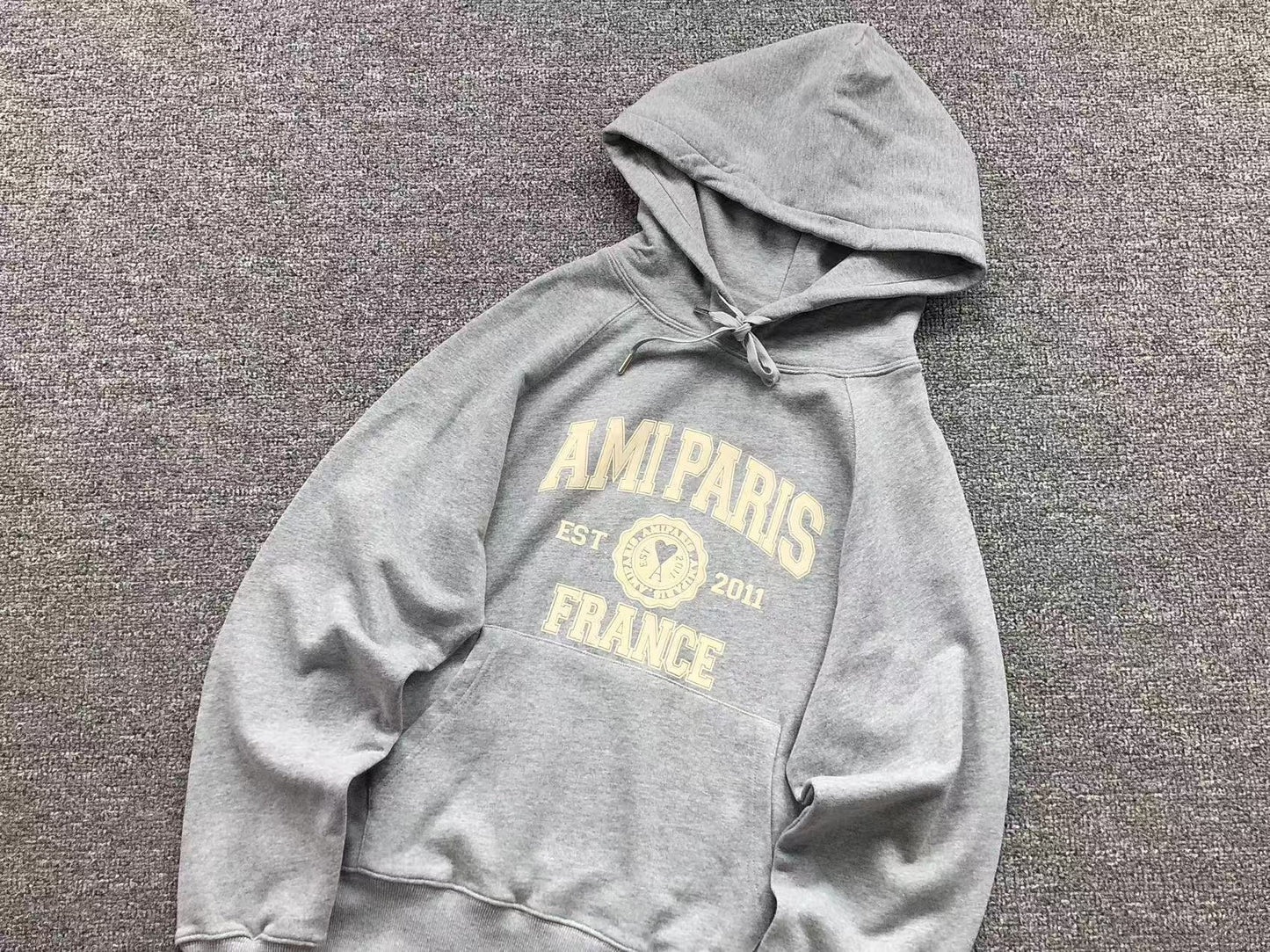 Moletom AMI Paris Logo Collegiate