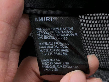Boné AMIRI Essential Logo Black