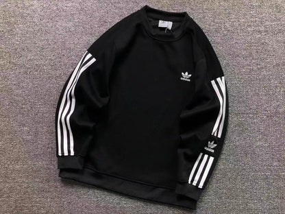 Moletom Adidas Originals Crewneck Vintage Stripes