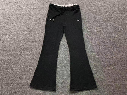 Calça elástica ALO moletom flare feminino