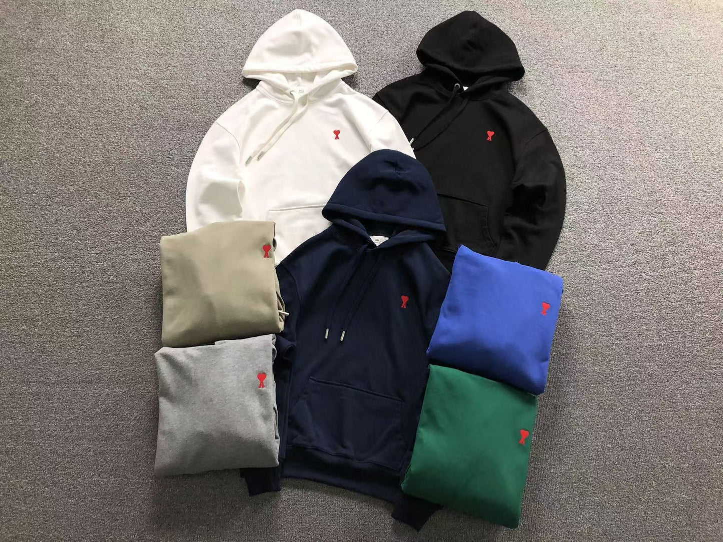 Moletom AMI Paris Ami de Cœur Hoodie