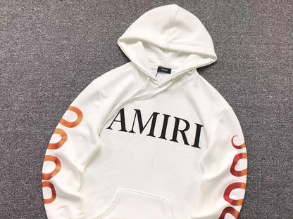 Moletom AMIRI Serpent Sleeve Logo Hoodie