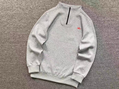 Moletom ALO half zip gola alta