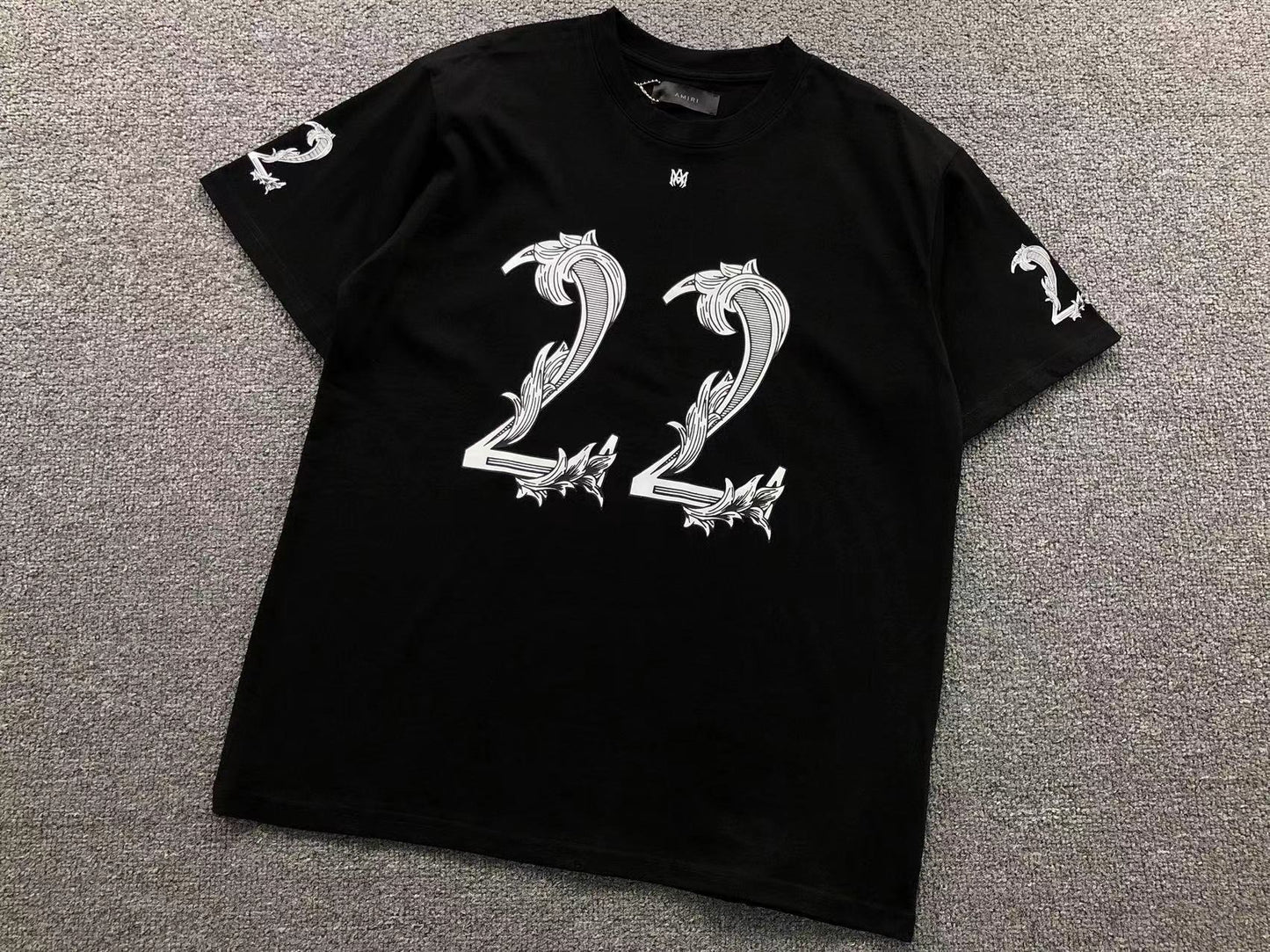 Camiseta AMIRI 22 Baroque Numbe