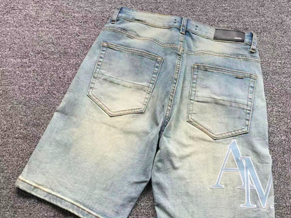 Bermuda Jeans AMIRI Ice Fade Distressed