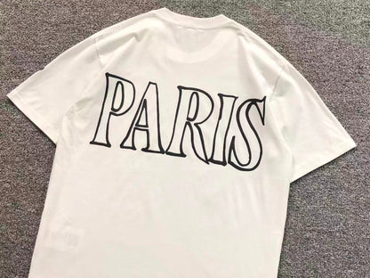 Camiseta AMI Paris Logo Typo Graphic