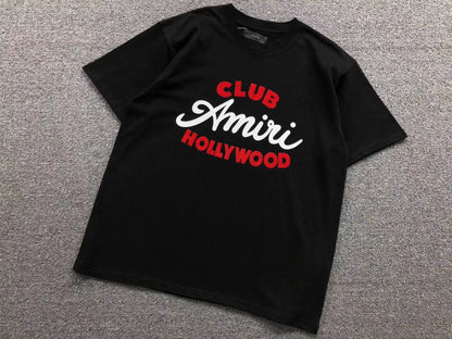 Camiseta AMIRI Club Hollywood Logo