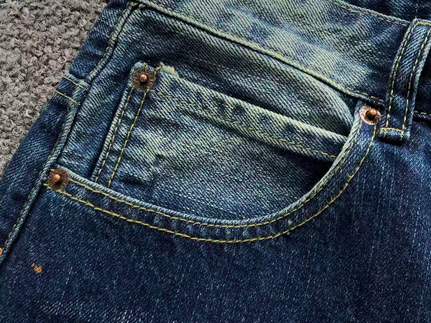 Calça Acne Studios Midnight Fade Denim