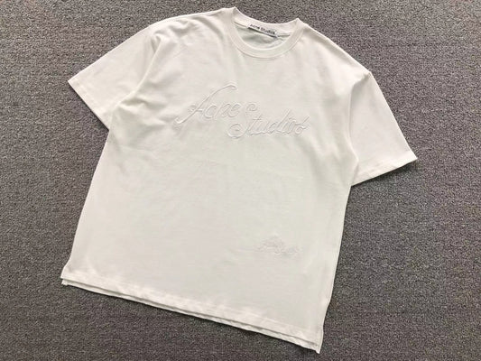 Camiseta Acne Studios Embroidered Script Logo