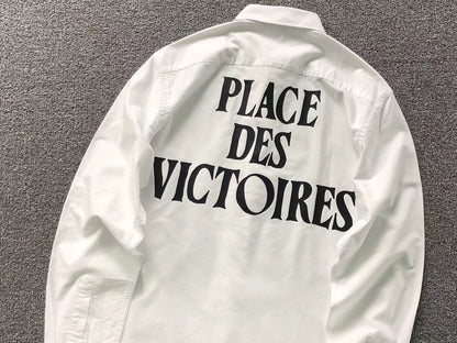 Camisa AMI Paris Place Des Victoires Overshirt