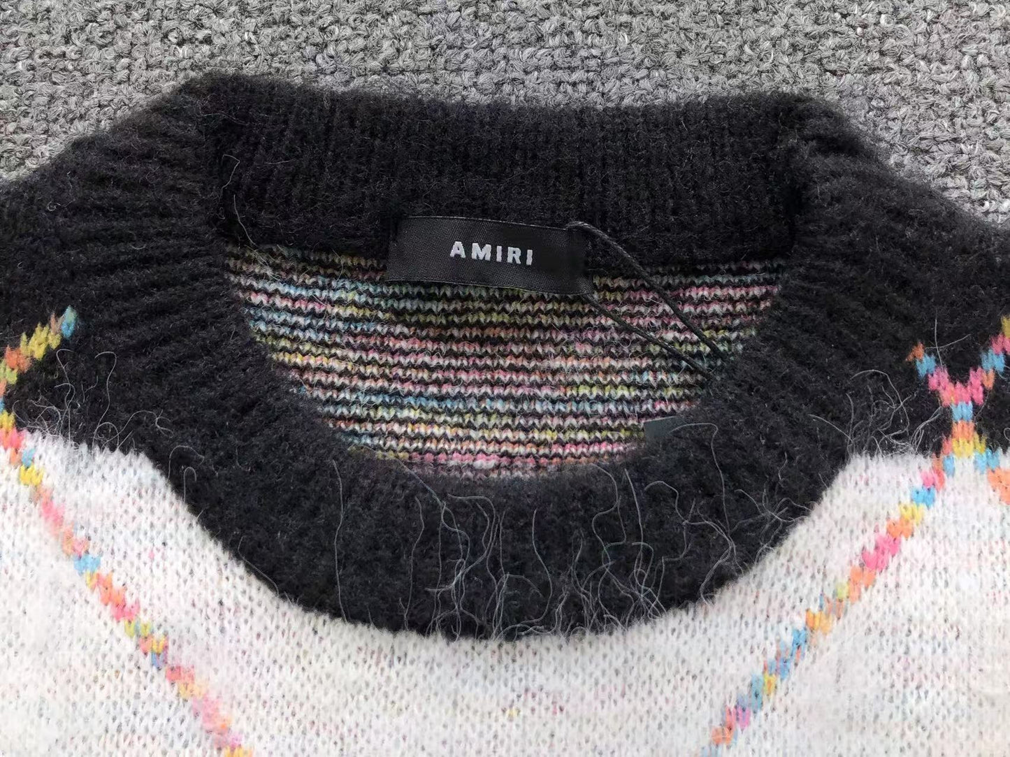 Suéter AMIRI Prism Stripe