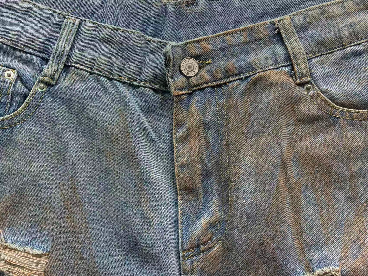 Calça Acne Studios Mud Wash Jeans