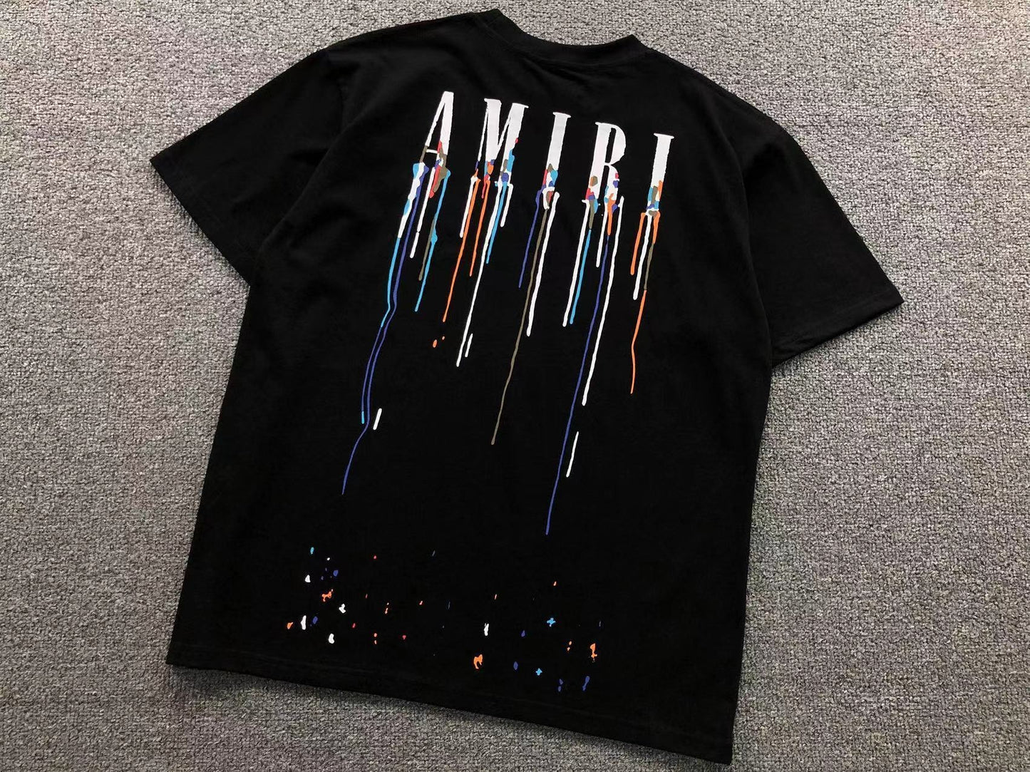Camiseta AMIRI Drip Paint Logo