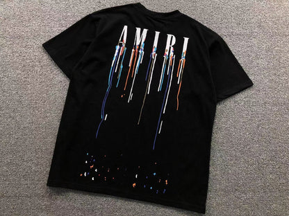 Camiseta AMIRI Drip Paint Logo
