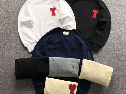 Moletom AMI Paris Ami de Cœur Crewneck