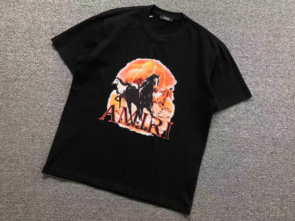Camiseta AMIRI Sunset Horse