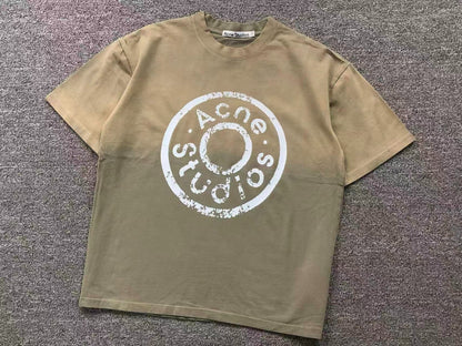 Camiseta Acne Studios Worn Circle Graphic
