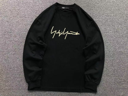 Camiseta Adidas Y-3 Yohji Signature Long Sleeve