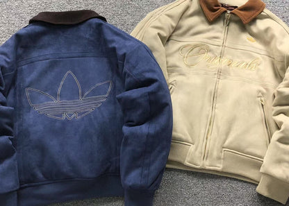 Jaqueta adidas Suede Luxury Track