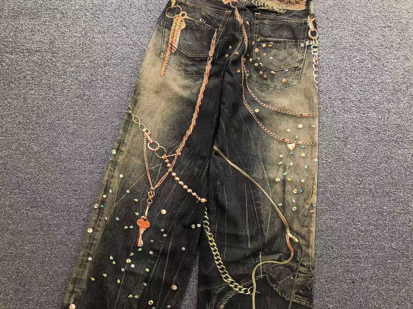 Calça Acne Studios Heavy Accessory Wash