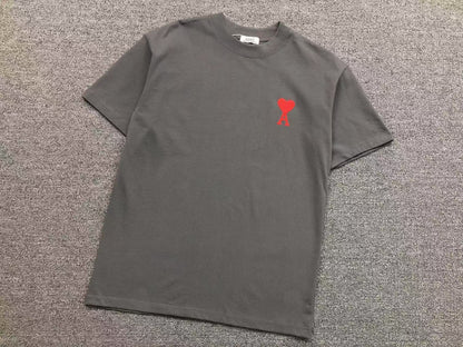 Camiseta AMI Paris Mini Heart Logo Classic