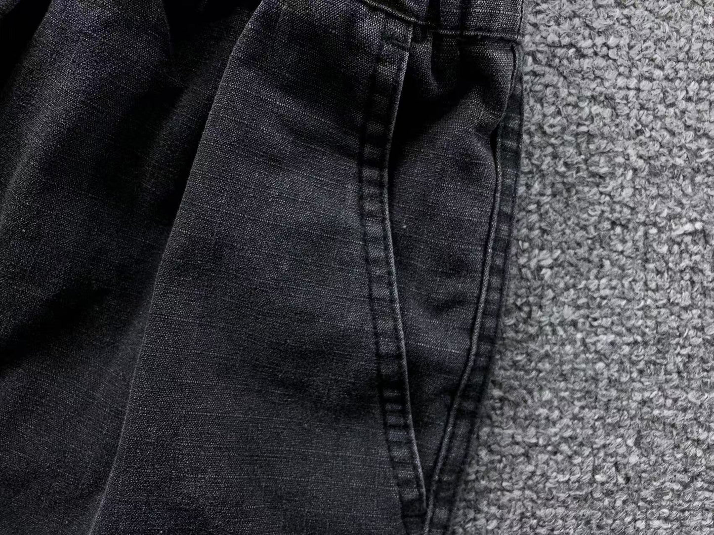 Short Acne Studios Washed Cargo Denim