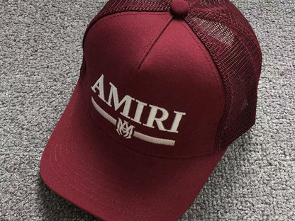 Boné Trucker AMIRI Signature Logo