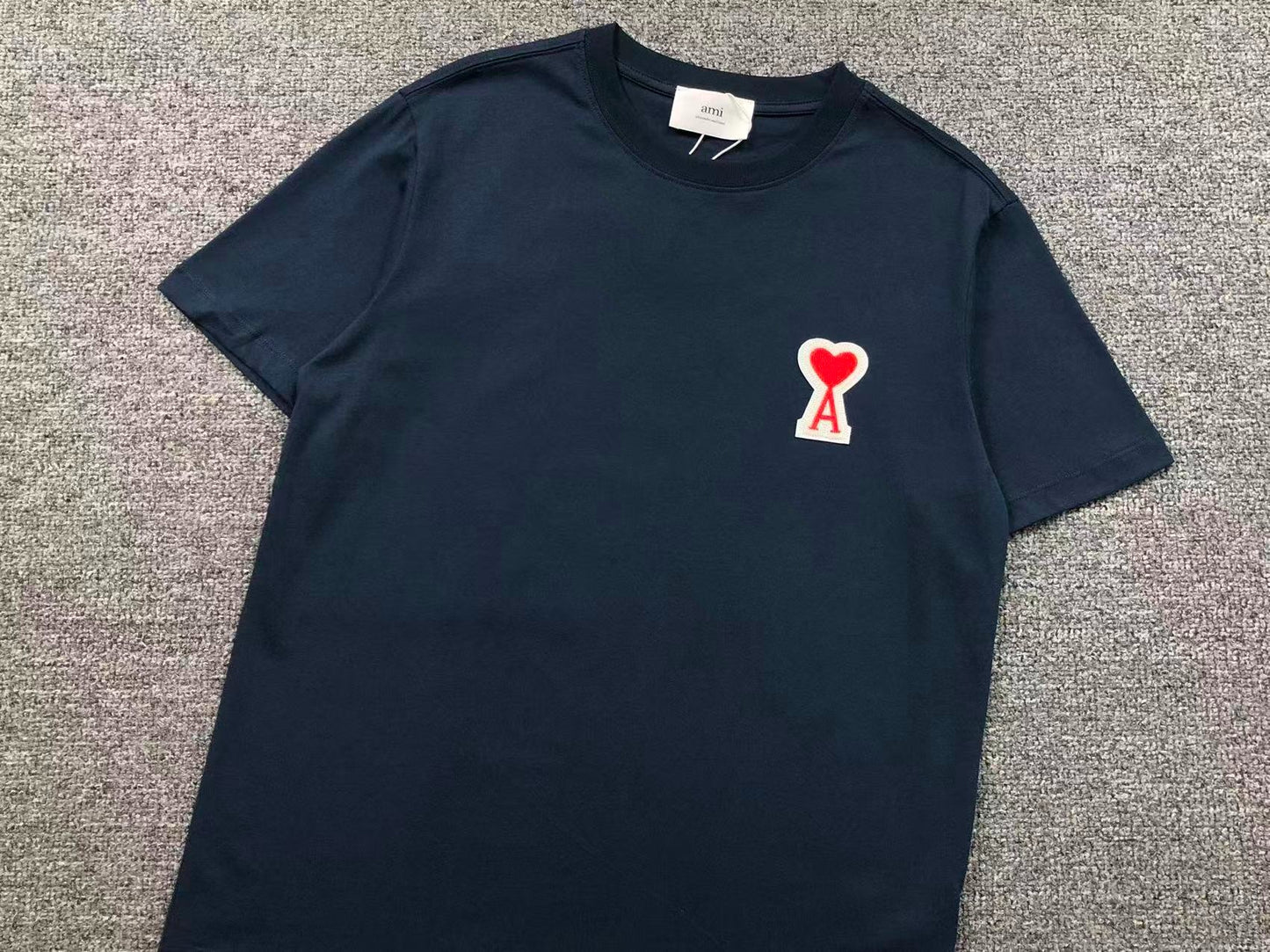 Camiseta AMI Paris Big Heart Signature