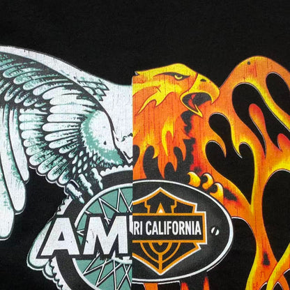 Camiseta AMIRI Flames Wings Hollywood