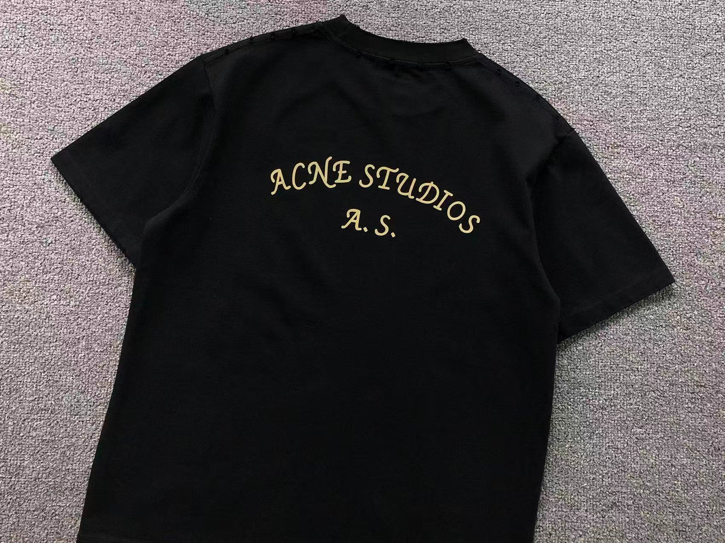 Camiseta Acne Studios A.S. Signature