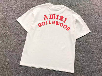 Camiseta AMIRI Hollywood Back Logo