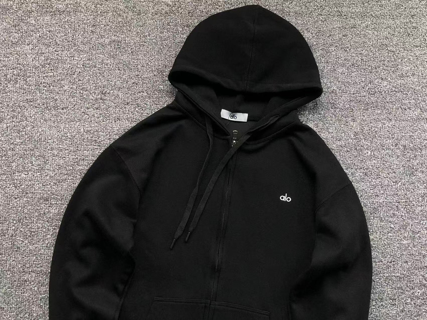 Moletom ALO zip com capuz