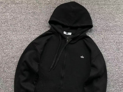 Moletom ALO zip com capuz