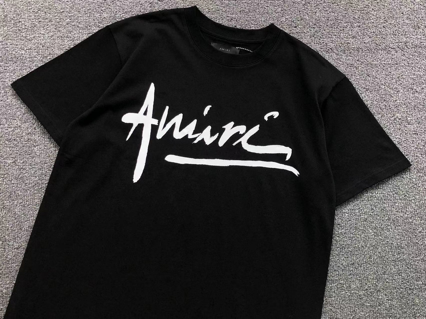 Camiseta AMIRI Signature Script Classic